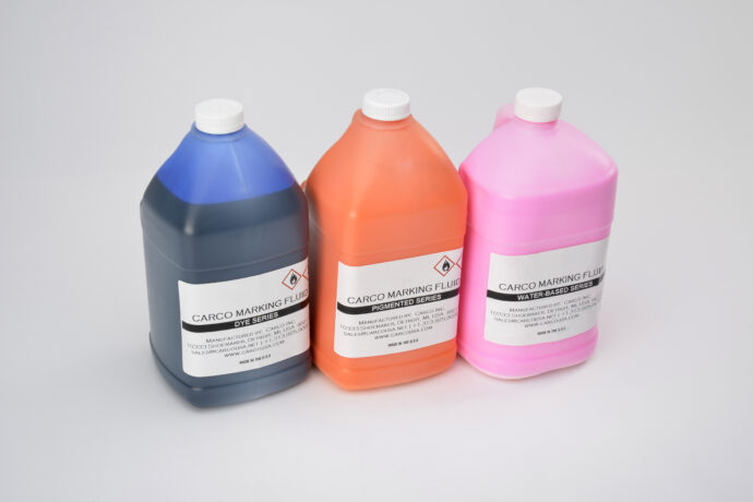 Collection of Water Based Marking Fluids