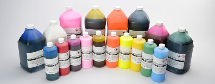 Large Collection of Industrial Marking Inks