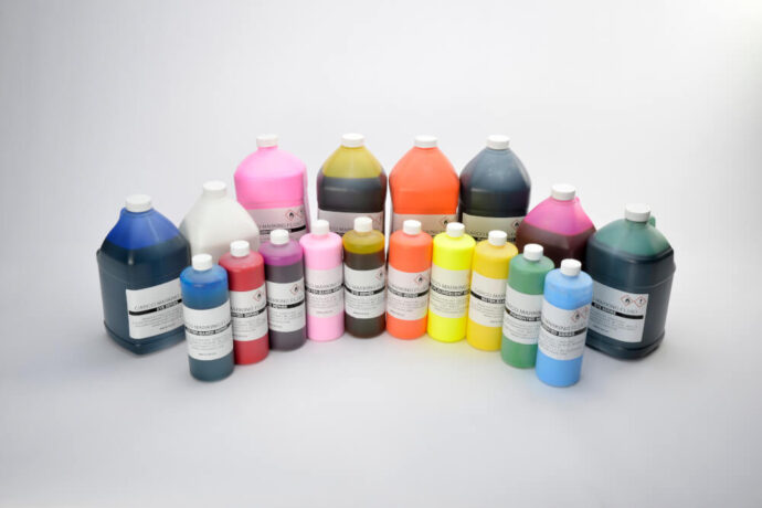 A large assortment of Carco's various colors and inks