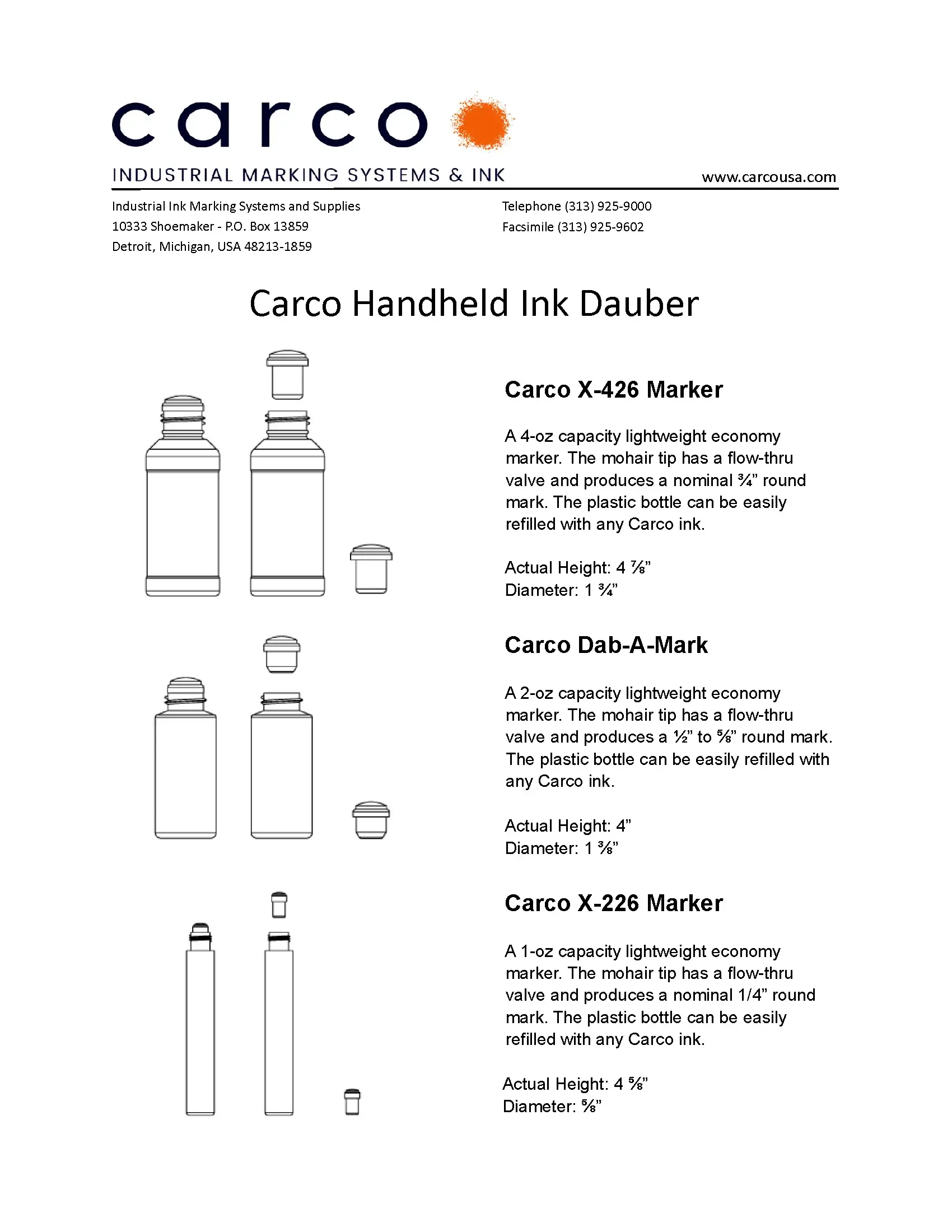 Carco Daubers Summer 2025 PDF